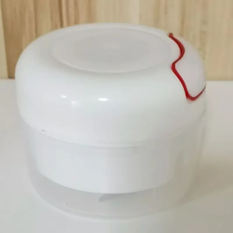 Manual Food Chopper Hand Pulled Vegetable and Fruit Cutter Food Processing Press Garlic Pepper Mincer Splatter Kitchen Tools