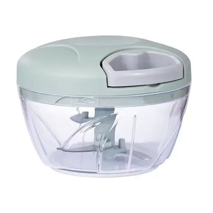 500ML Manual Meat Mincer Garlic Chopper Rotate Garlic Press Crusher Vegetable Onion Cutter Kitchen Cooking Food Chopper