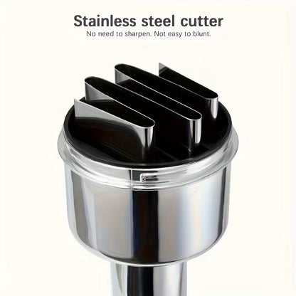 Garlic Chopper Stainless Steel Garlic Press Crusher Manual Food Processor Dicer Mixer Kitchen Vegetable Slicer for Onion Peppers